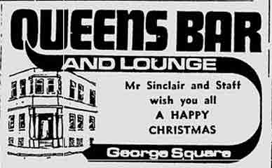 Queens Bar advert 1976